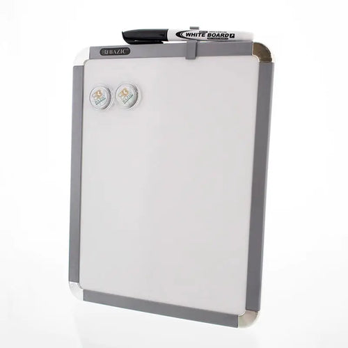 8.5" X 11" Magnetic Dry Erase Board w/ Marker &amp; 2 Magnets